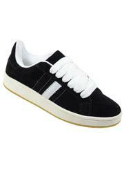 Tnis Casual Preto em Camura Sinttica