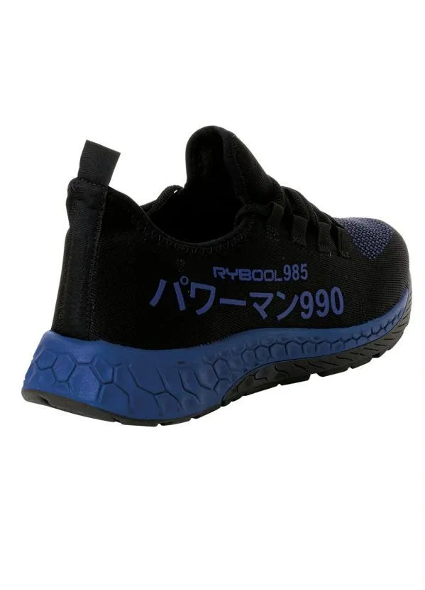 Perfecta - Tênis Esporte Azul em Tecido 2