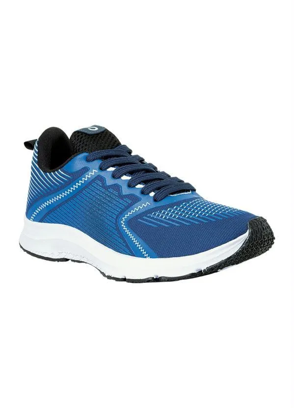 Perfecta - Tênis Esporte Azul em Tecido 3