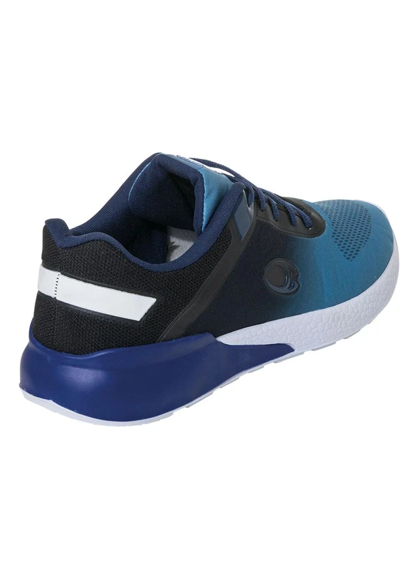 Perfecta - Tênis Esporte Azul em Tecido 4