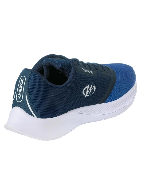 Perfecta - Tênis Esporte Azul em Tecido 2