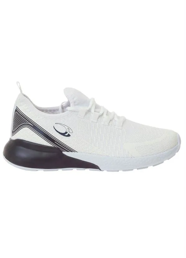 Perfecta - Tênis Esporte Branco em Tecido 3