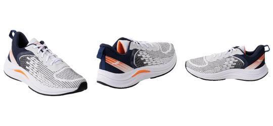 Tnis Esporte Branco em Tecido