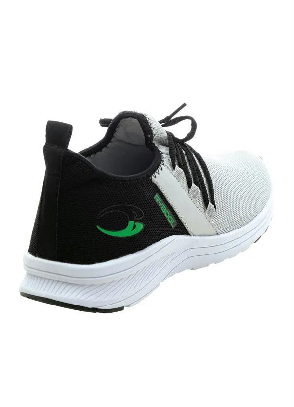 Perfecta - Tênis Esporte Cinza e Preto em Tecido 2