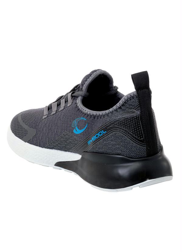 Perfecta - Tênis Esporte Grafite em Tecido 2