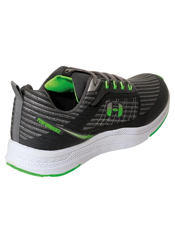 Perfecta - Tênis Esporte Grafite em Tecido 2