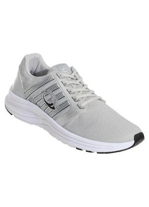 Perfecta - Tênis Esporte Prata em Tecido e Sintético - PERFECTA