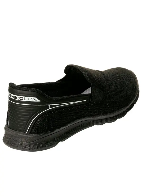 Perfecta - Tênis Esporte Preto com Elástico 2