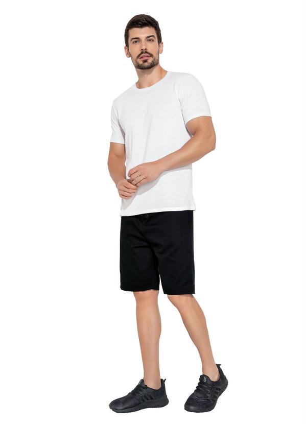 Perfecta - Tênis Esporte Preto em Tecido Mesh 2