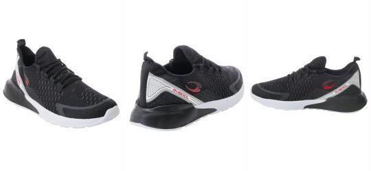 Tnis Esporte Preto em Tecido