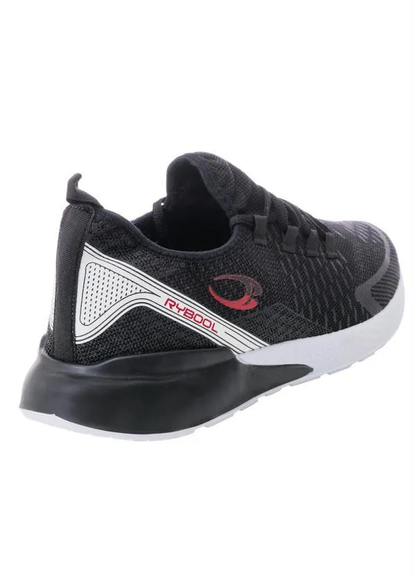 Perfecta - Tênis Esporte Preto em Tecido 2