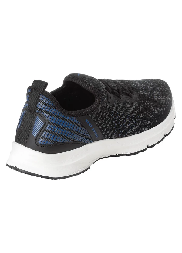 Perfecta - Tênis Esporte Preto em Tecido 2