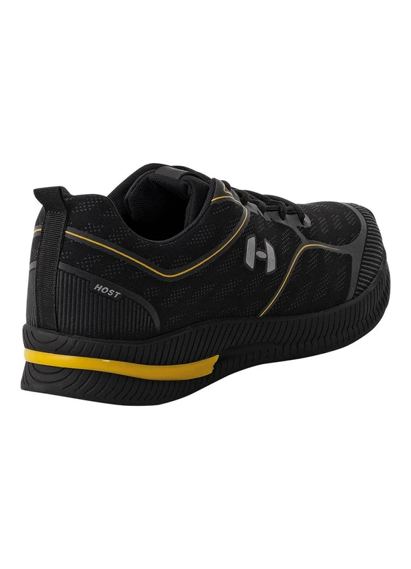 Perfecta - Tênis Esporte Preto em Tecido 2