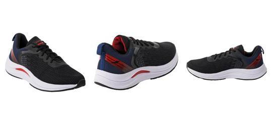 Tnis Esporte Preto em Tecido