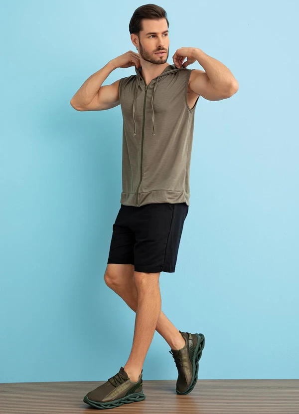 Perfecta - Tênis Esporte Verde em Tecido 2