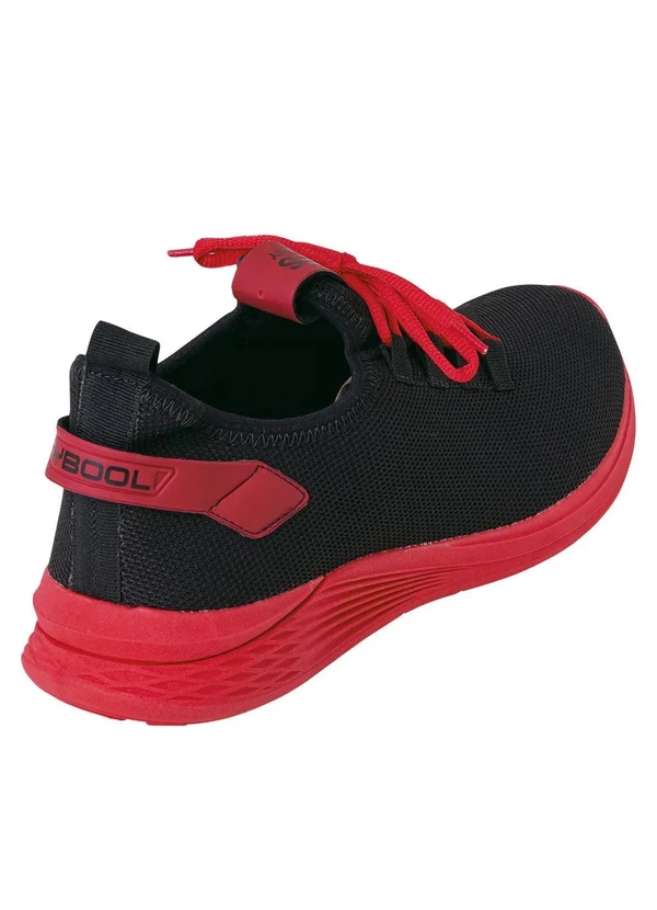 Perfecta - Tênis Esporte Vermelha em Tecido 2