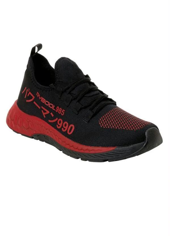 Perfecta - Tênis Esporte Vermelho em Tecido