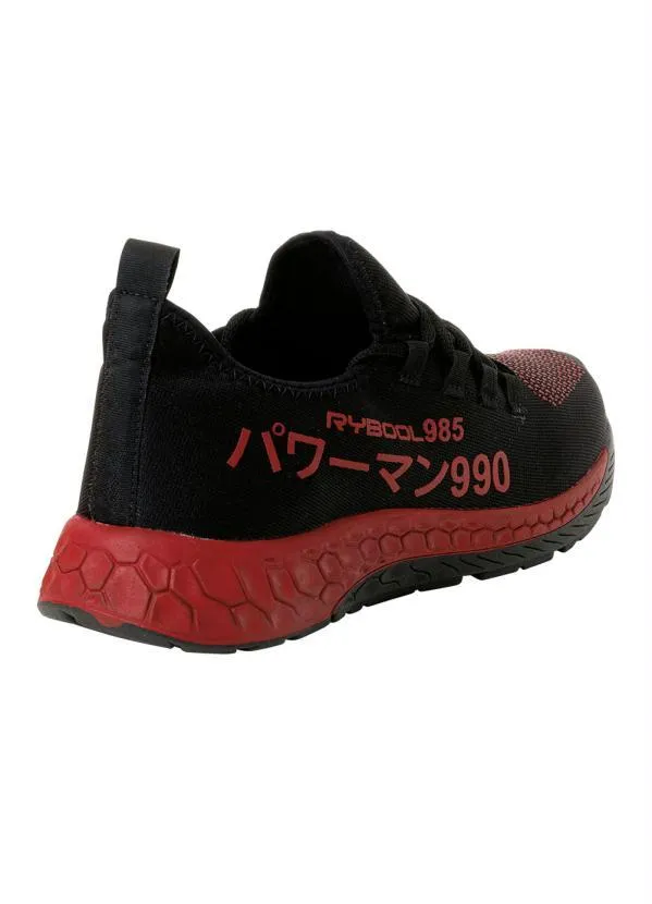 Perfecta - Tênis Esporte Vermelho em Tecido 2