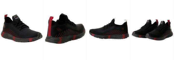 Tnis Esporte Vermelho em Tecido