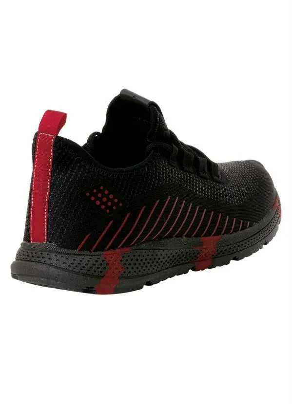 Perfecta - Tênis Esporte Vermelho em Tecido 2
