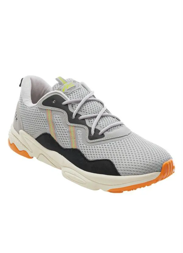 Perfecta - Tênis Masculino Cinza em Mesh