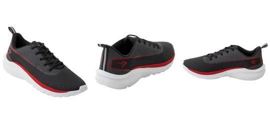 Tnis Masculino Preto em Tecido