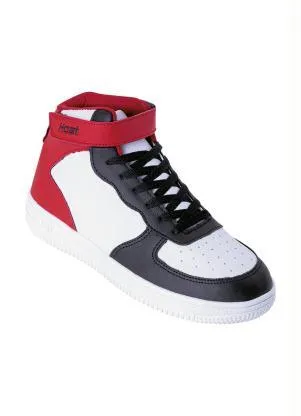 Perfecta - Tênis Modelo Cano Alto Vermelho com Velcro - PERFECTA