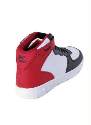 Perfecta - Tênis Modelo Cano Alto Vermelho com Velcro - PERFECTA