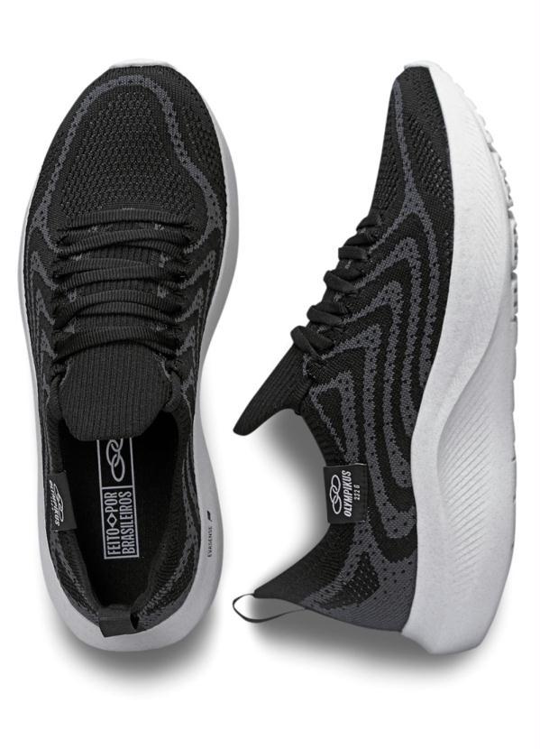 Olympikus - Tênis Olympikus 232g Ultraleve Preto 4