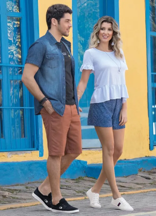 Perfecta - Tênis Preto com Detalhe em Branco 4