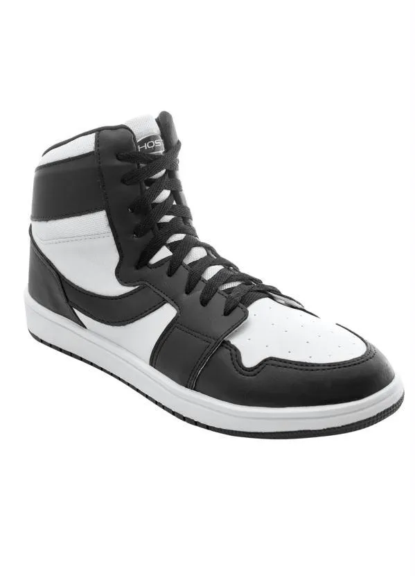 Perfecta - Tênis Street Preto Cano Alto