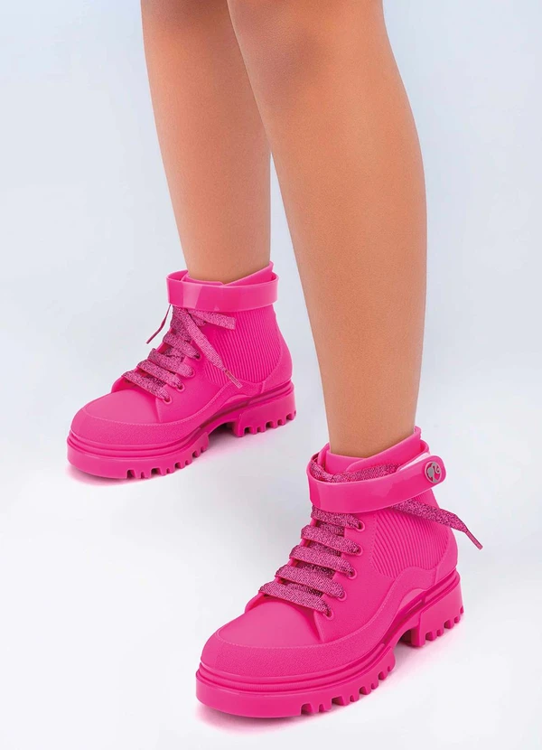 Grendene Kids - Bota Barbie Glamour Pink