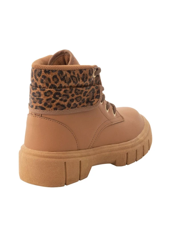 Perfecta - Bota Caramelo em Sintético 2