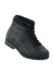 Kit Bota Infantil Preta com Bolsa de Brinde