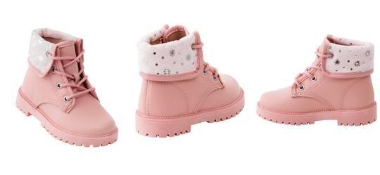 Bota Molekinha Rosa em Sint�tico