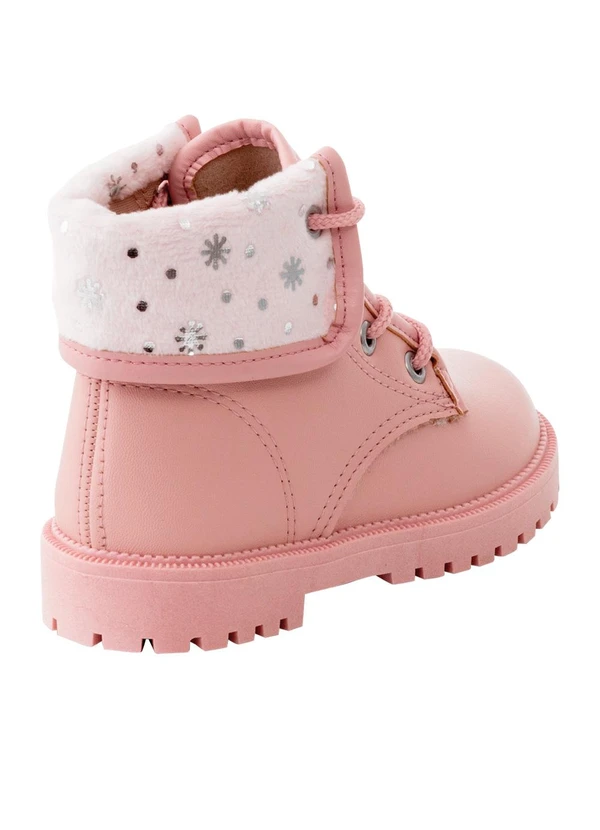 Molekinha - Bota Molekinha Rosa em Sintético 2