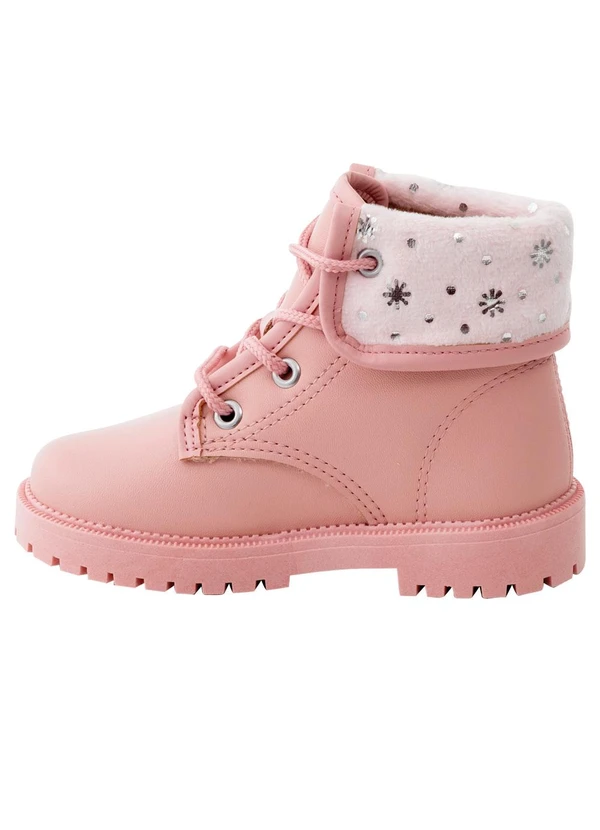 Molekinha - Bota Molekinha Rosa em Sintético 3