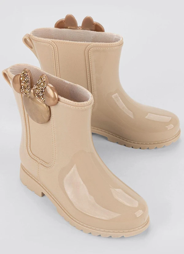 Grendene Kids - Galocha Disney Fashion Dourado 4