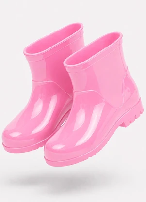 Vida Costeira - Galocha Impermeável Antiderrapante Rosa Claro - VIDA COSTEIRA