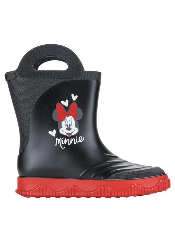 Grendene Kids - Galocha Minnie Funny Preto 2