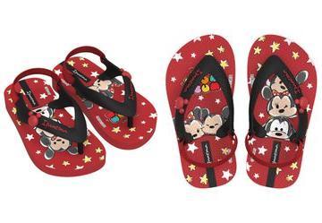 Chinelo Baby Ipanema Disney Vermelho