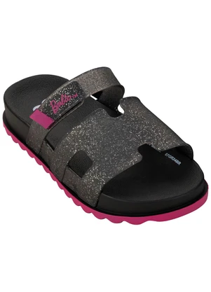 Grendene Kids - Chinelo Barbie Glam Preta - GRENDENE KIDS