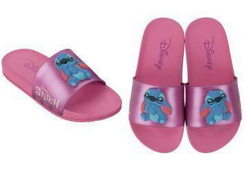 Chinelo Disney Stitch Rosa