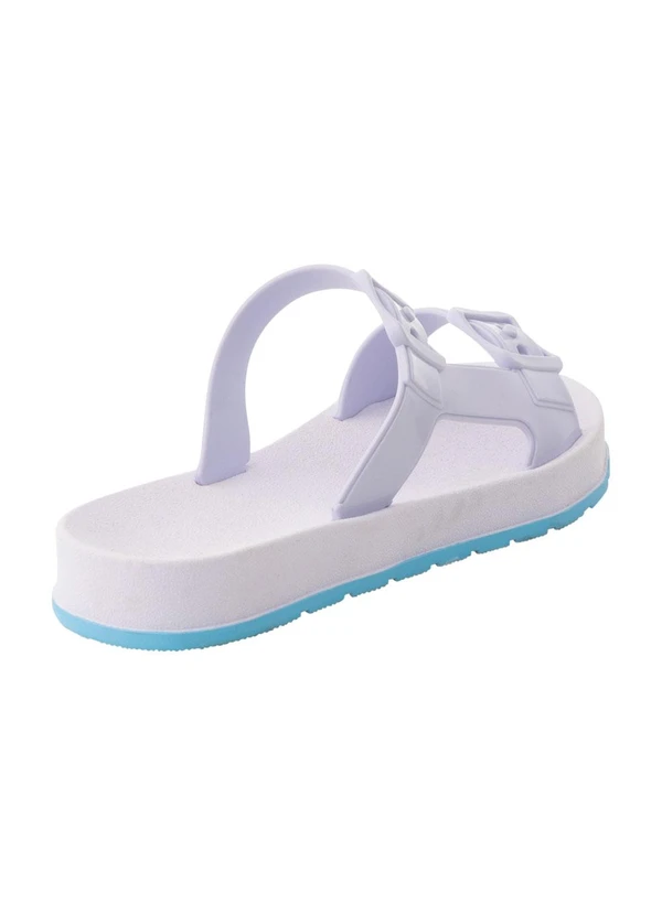 Perfecta - Chinelo Infantil Branco Super Flexível 2