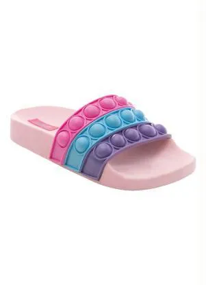 Perfecta - Chinelo Infantil Colorido com Pulseira - PERFECTA