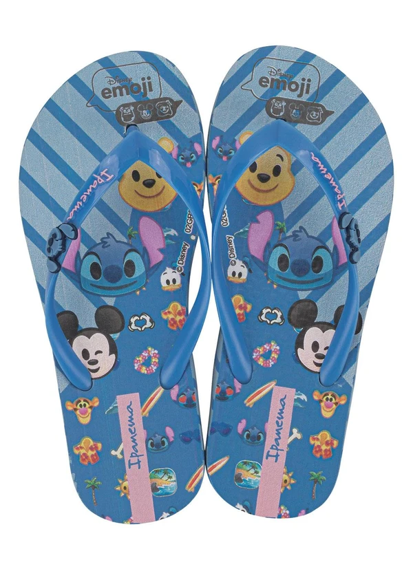 Grendene Kids - Chinelo Infantil Ipanema Disney Joy Stitch Azul 2