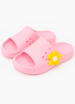 Vida Costeira - Chinelo Infantil Margarida Rosa - VIDA COSTEIRA