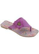 Chinelo Infantil Pink com Detalhe de Flor