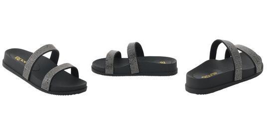 Chinelo Infantil Preto em Sint�tico