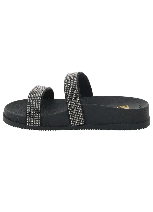 Perfecta - Chinelo Infantil Preto em Sintético 2